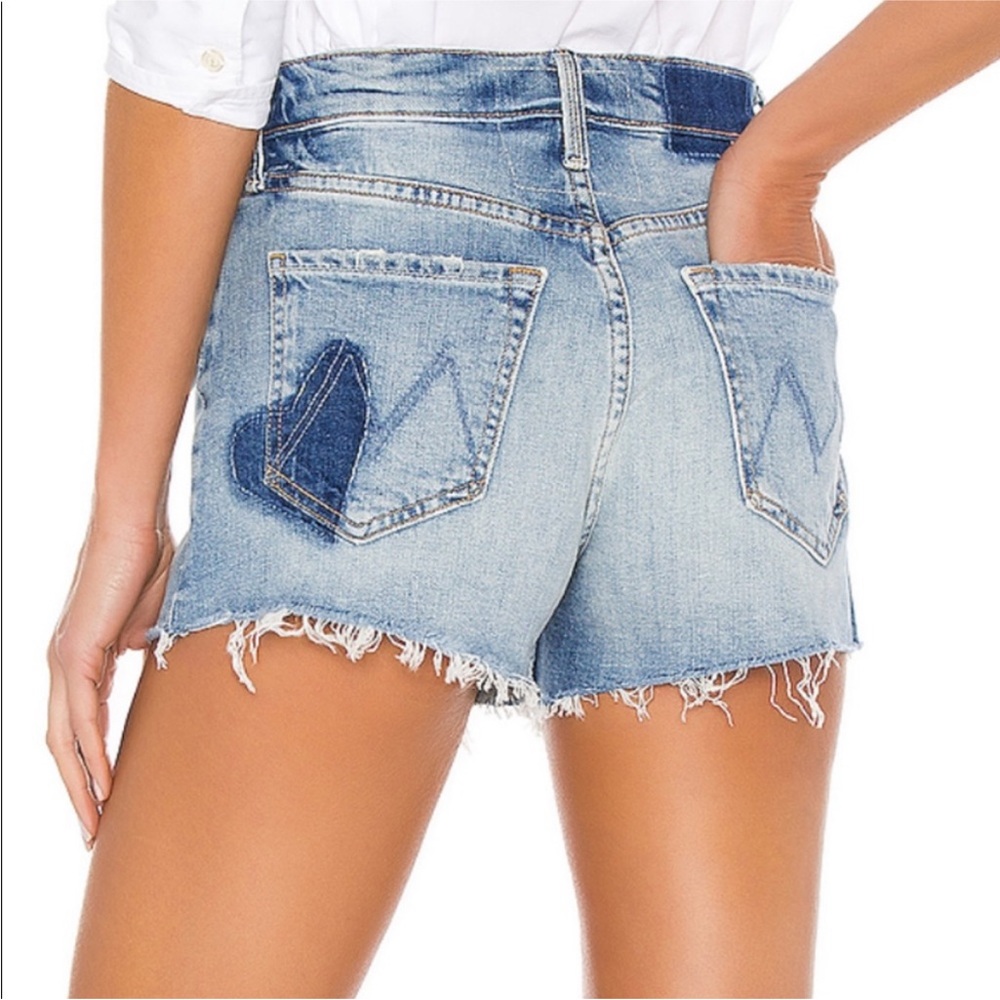 Mother Superior The Tomcat Kick Fray Short in I Confess heart size 31